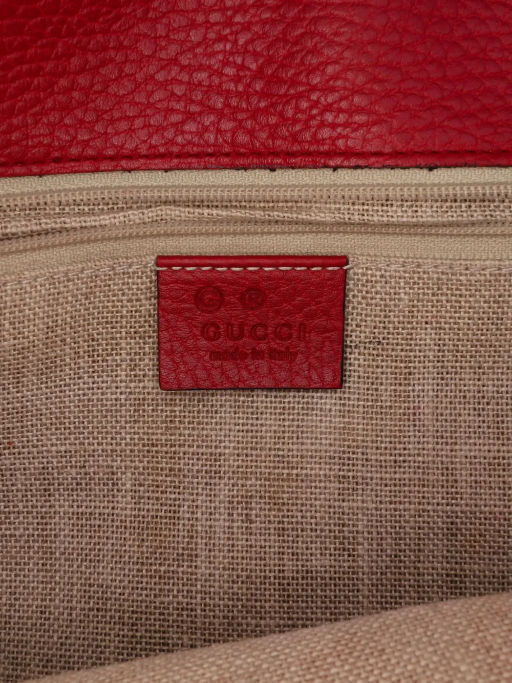 Pre-owned Gucci 2016-2024 Medium Dollar Calfskin Interlocking G Crossbody Bag
