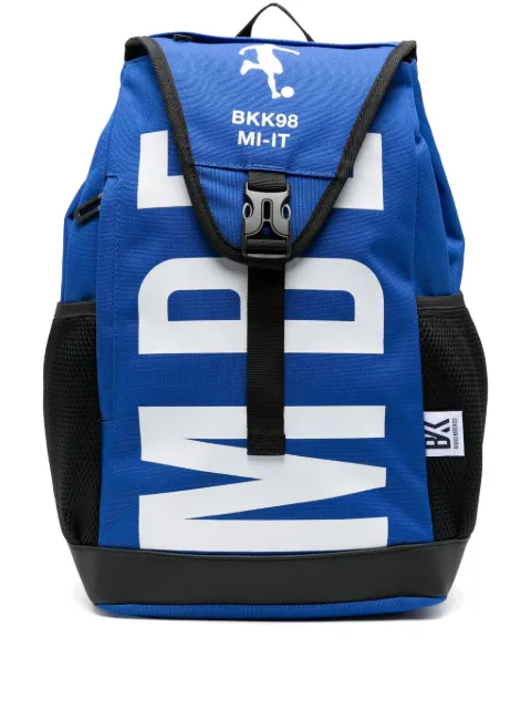 BIKKEMBERGS KIDS mochila con logo estampado