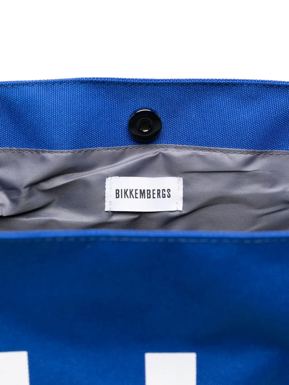 BIKKEMBERGS KIDS Rugzak met logoprint Blauw