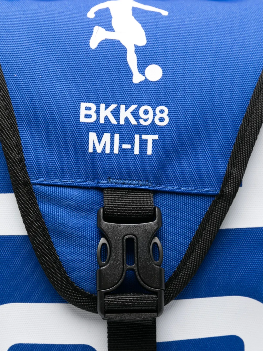 BIKKEMBERGS KIDS Rugzak met logoprint Blauw