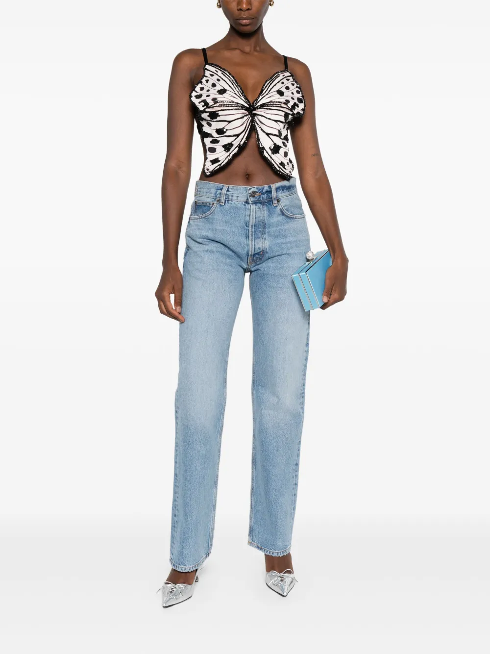 PatBO butterfly-motif top | Vests & Tank Tops | Image 2