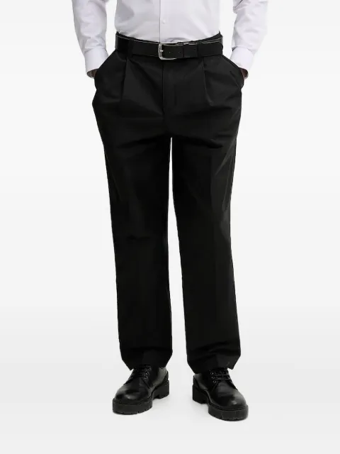 HUGO pleated-front trousers