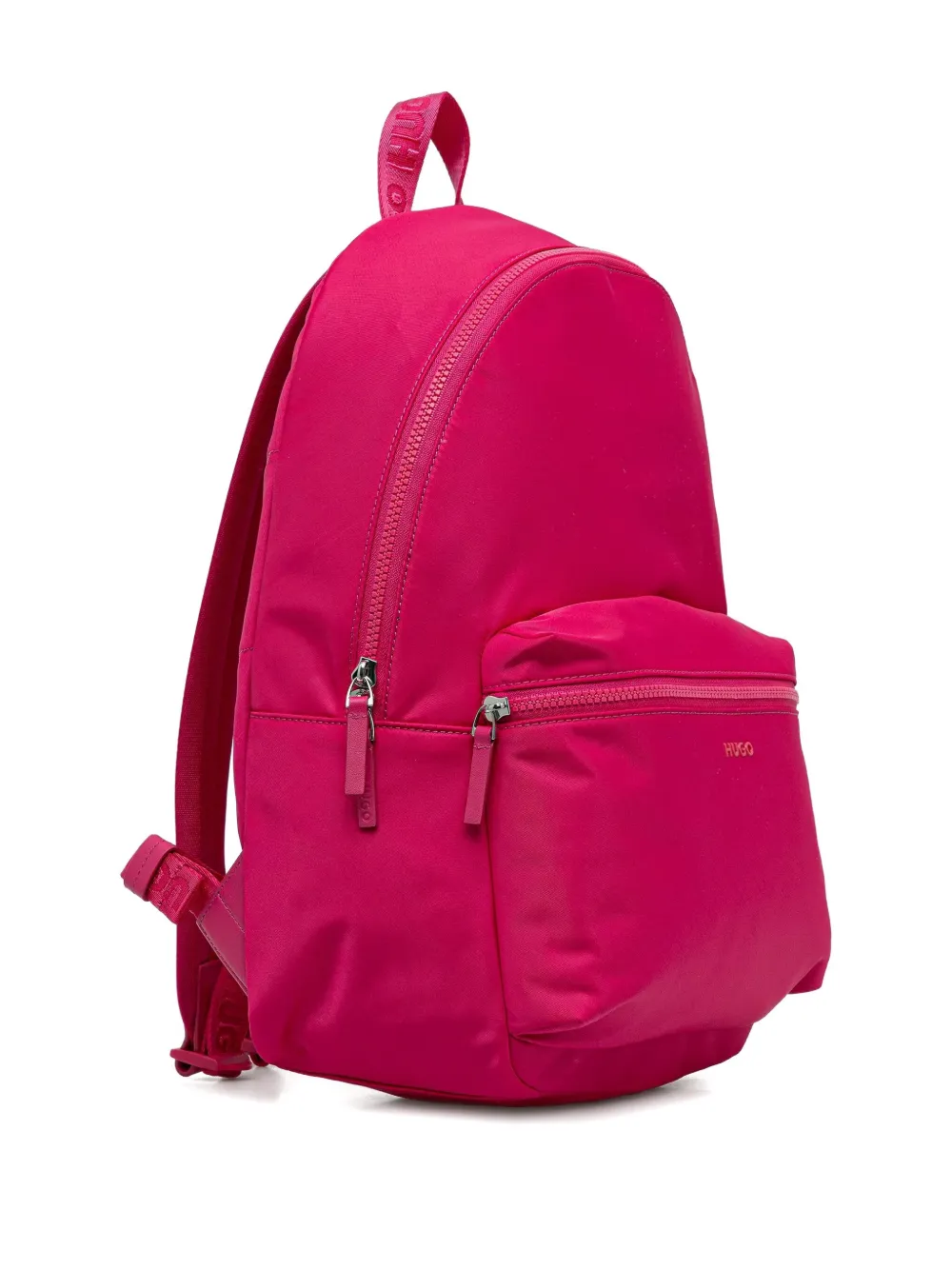 HUGO quilted zip-fastening backpack Roze