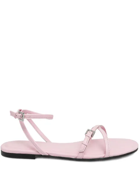 HUGO buckle-fastening cross-strap sandals
