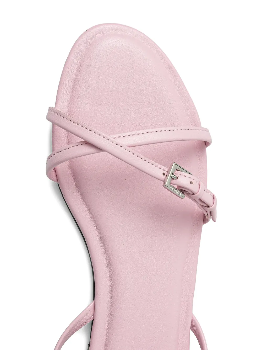 HUGO buckle-fastening cross-strap sandals Pink