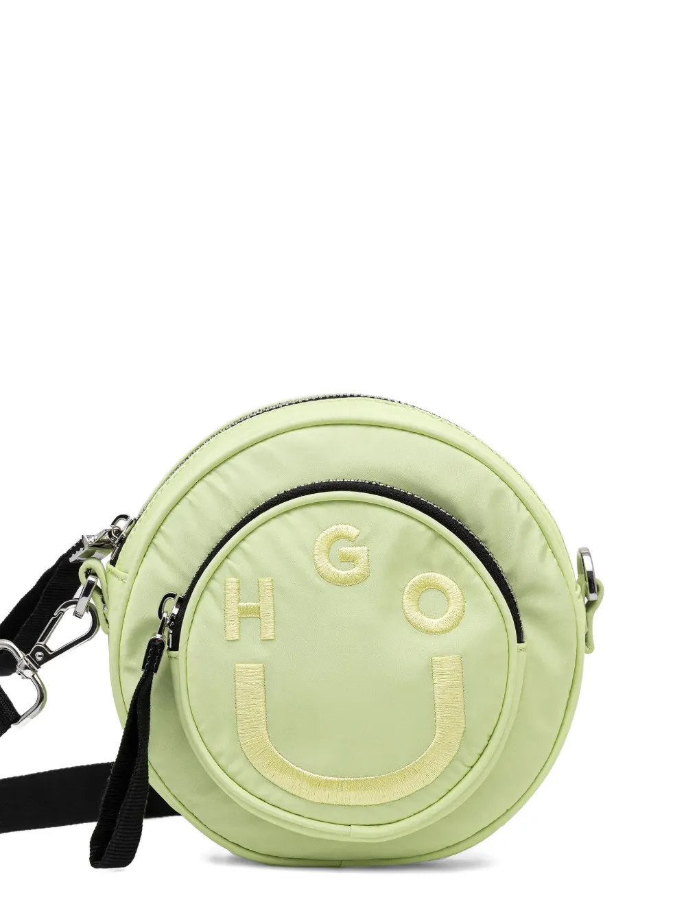 HUGO logo circular small crossbody bag - Giallo