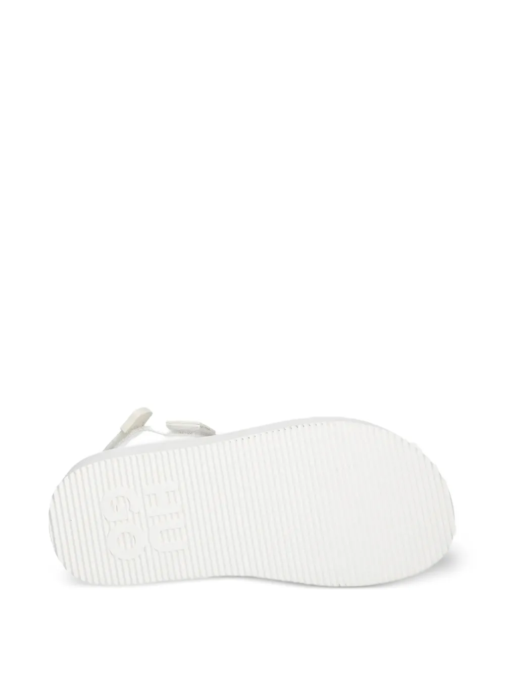 HUGO platform strap sandals White