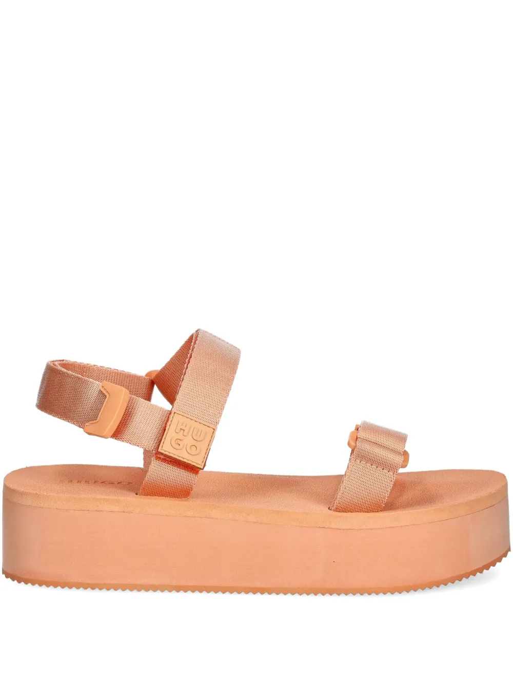 HUGO platform sandals Orange