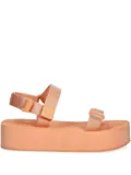 HUGO platform sandals - Orange
