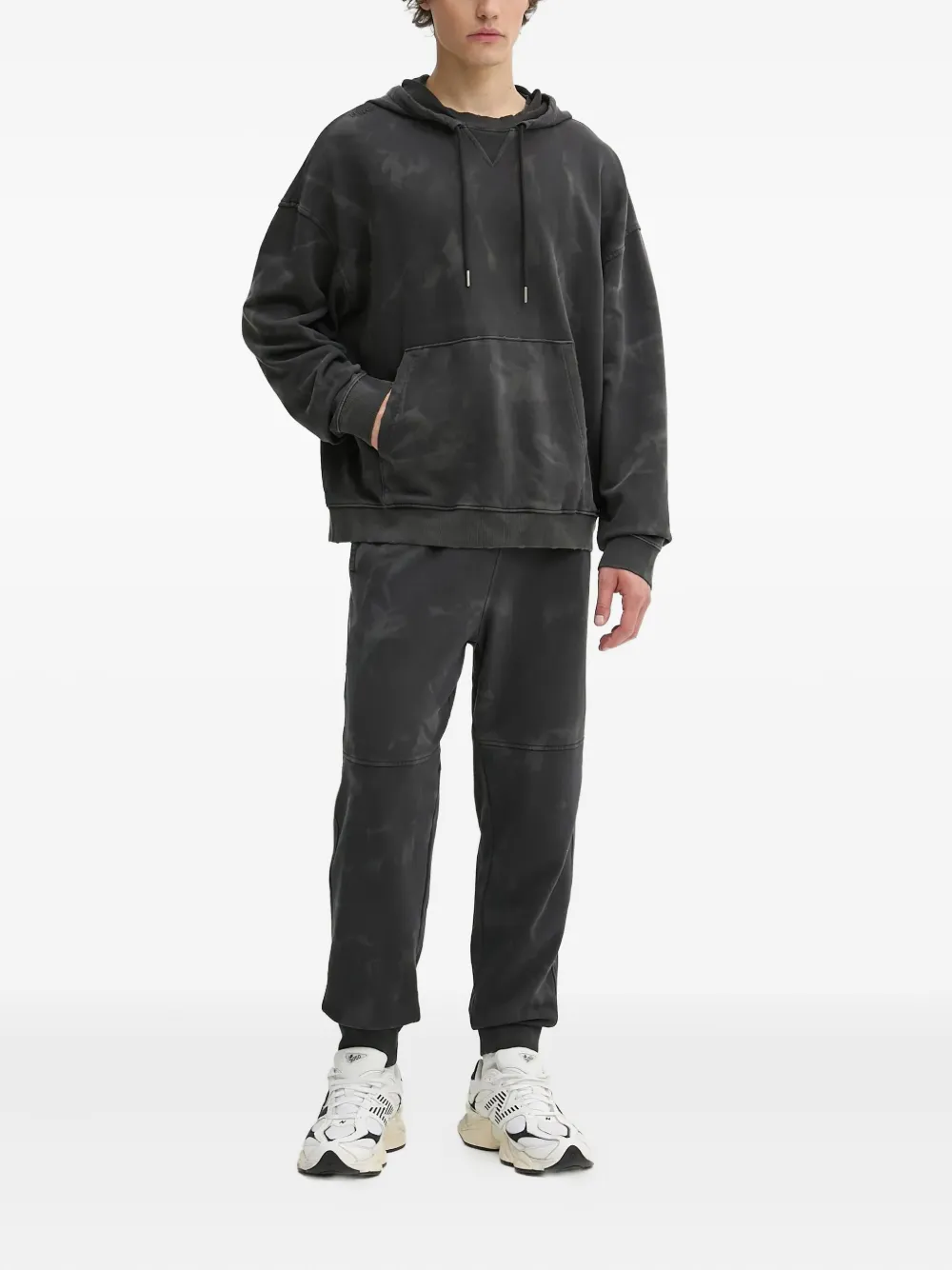 HUGO Nustroody tie-dye hoodie | Hoodies | Image 2