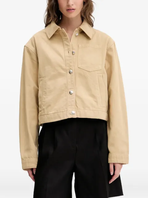 HUGO pocketed button denim jacket