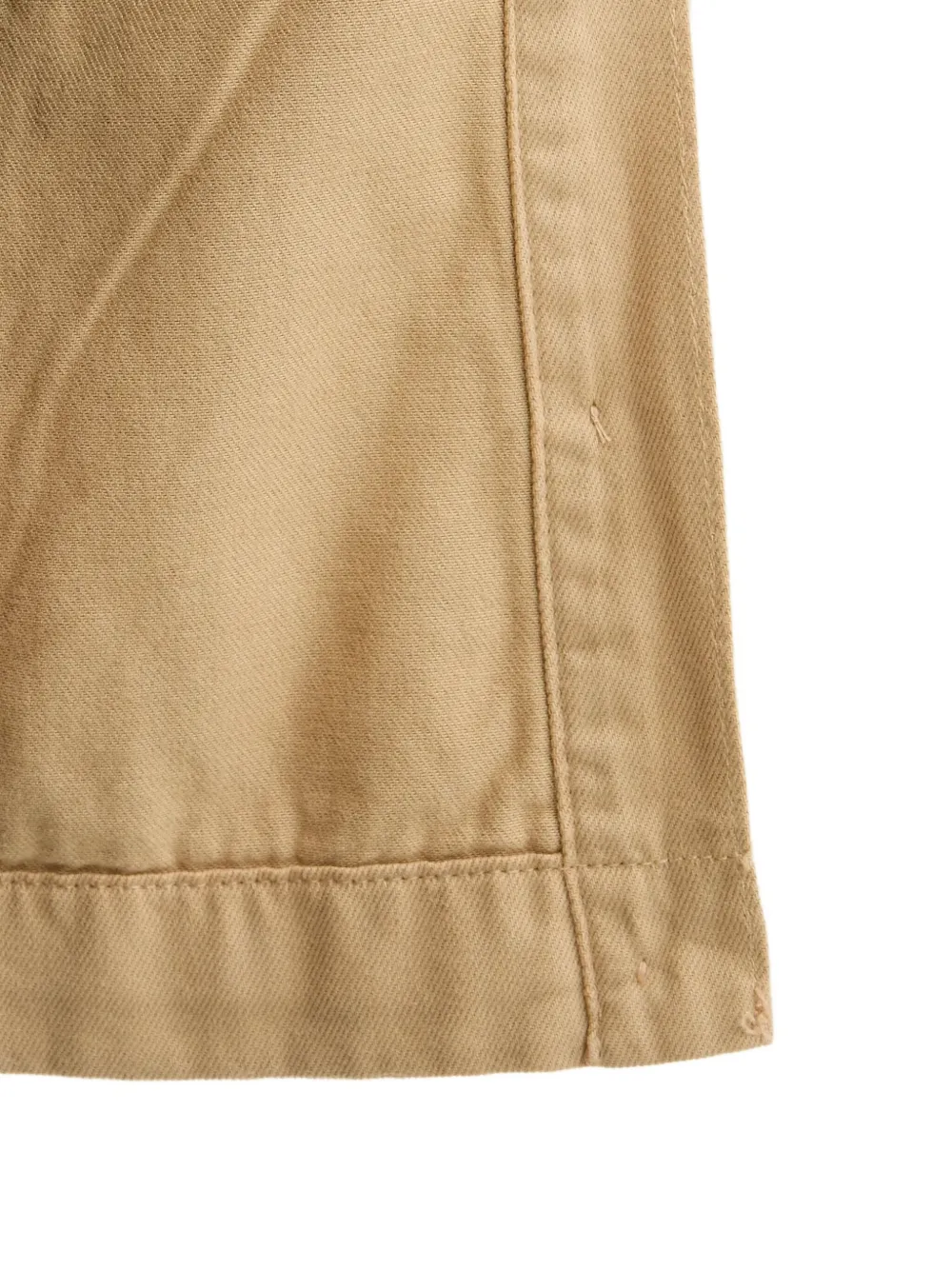 HUGO Denim jack met zakken knopen Beige