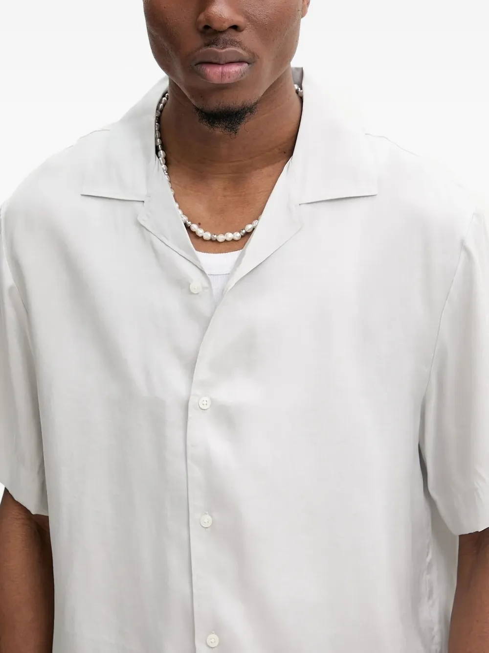 HUGO short-sleeve shirt Grijs