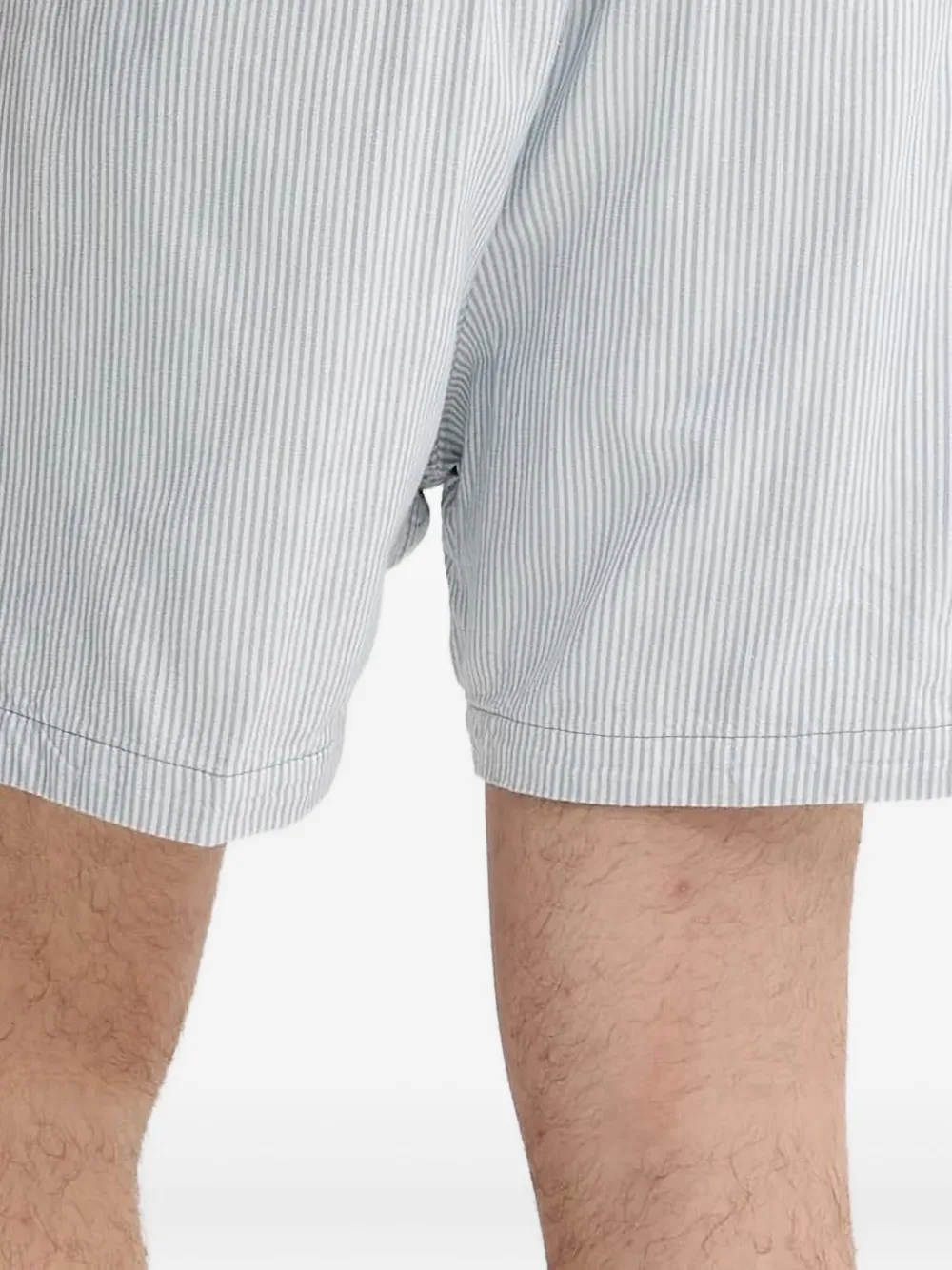 HUGO striped shorts Blauw