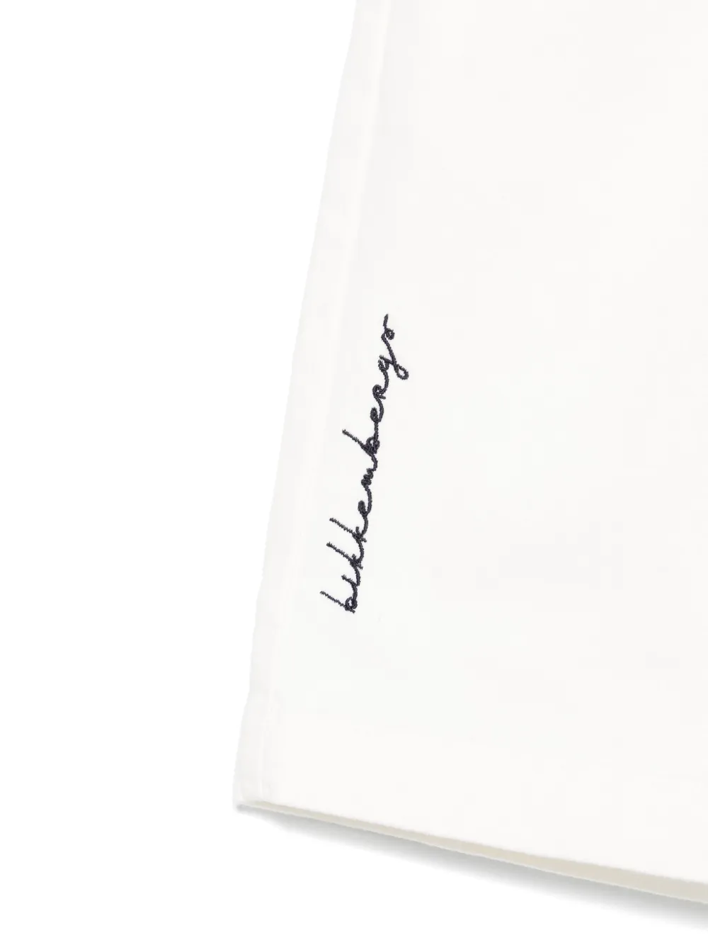 BIKKEMBERGS KIDS Shorts met trekkoordtaille Wit