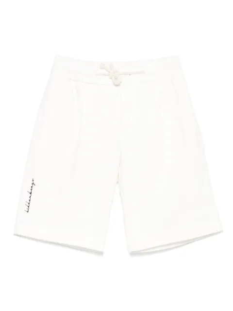 BIKKEMBERGS KIDS bermudas con cordones en la pretina
