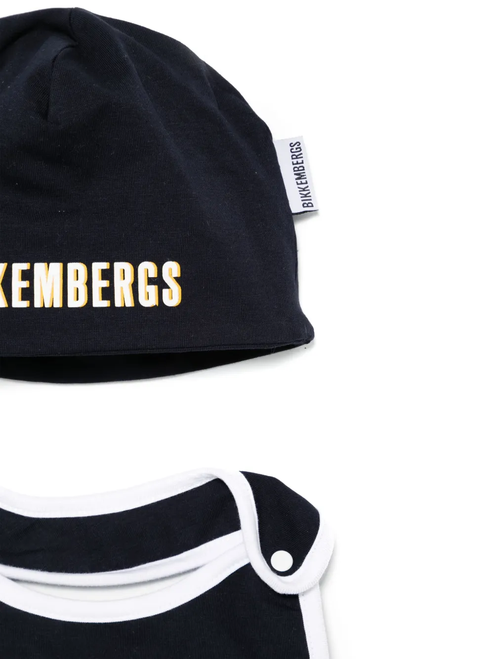 BIKKEMBERGS KIDS Babypakje met logoprint Wit