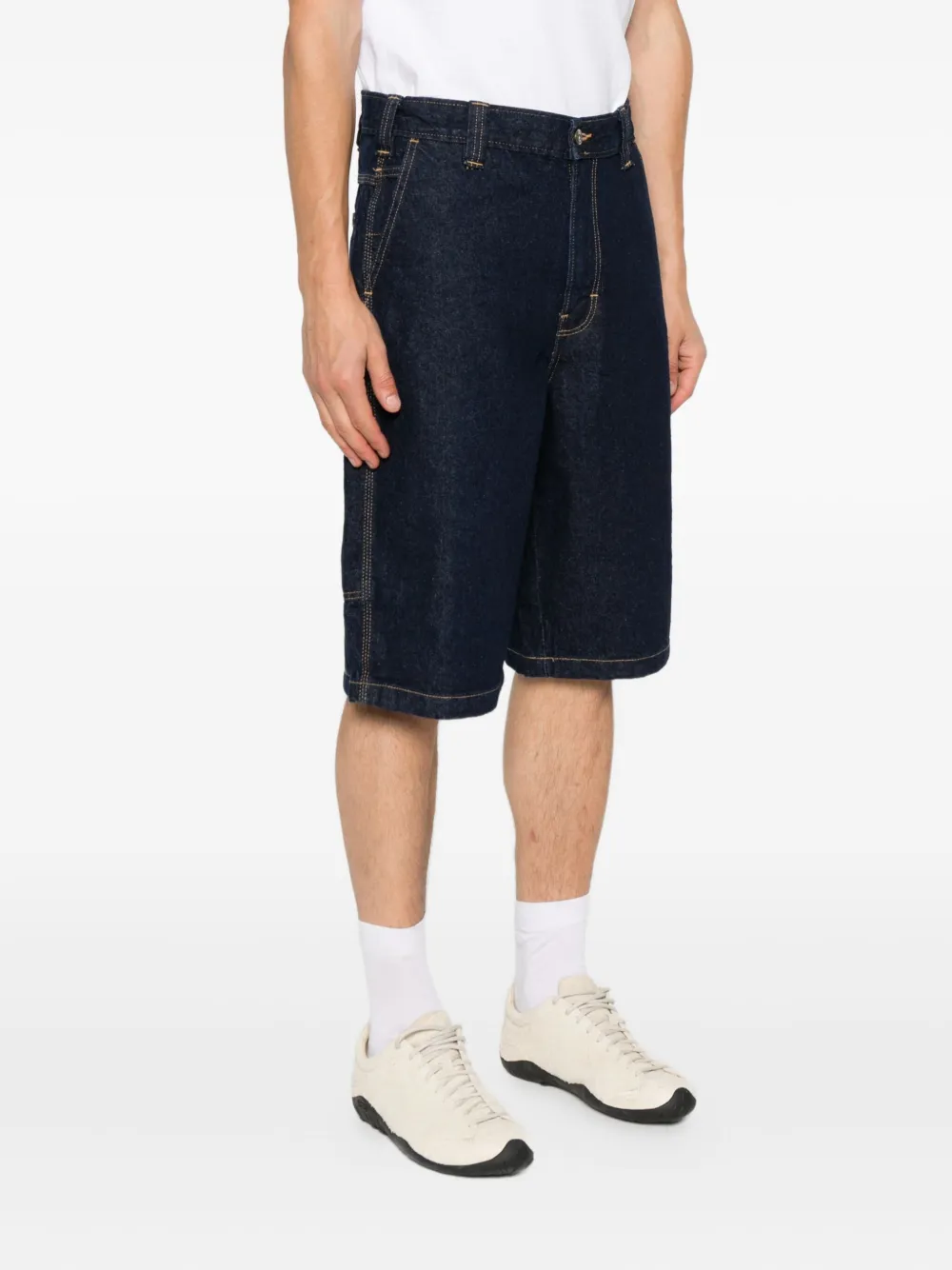 DICKIES Madison denim shorts Blauw