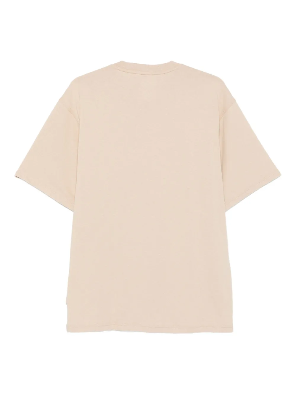 DICKIES Katoenen T-shirt - Beige