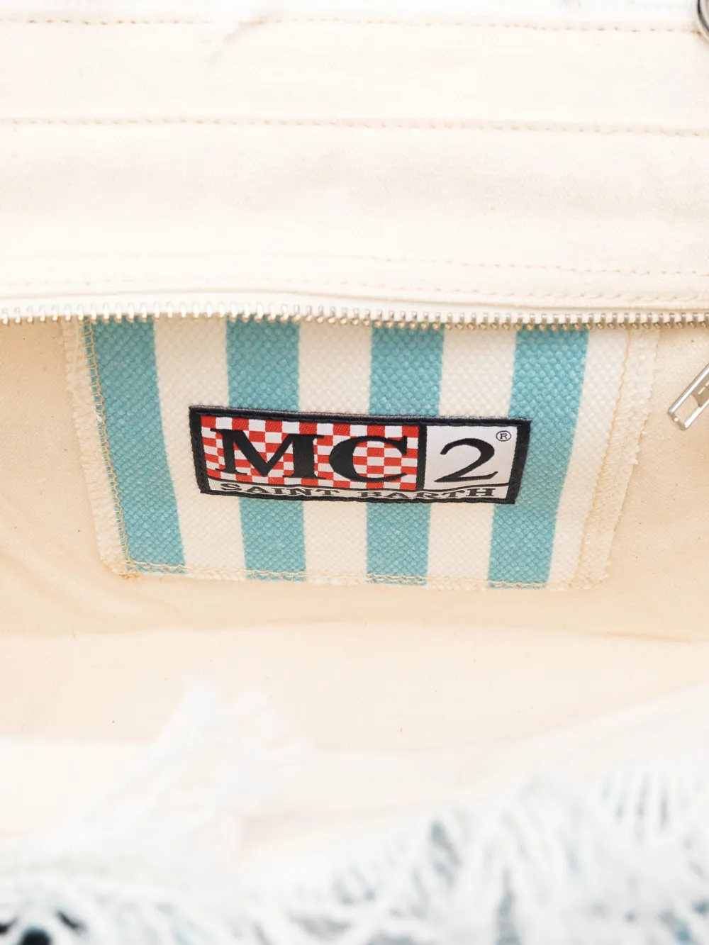 MC2 Saint Barth Vanity beach bag Wit