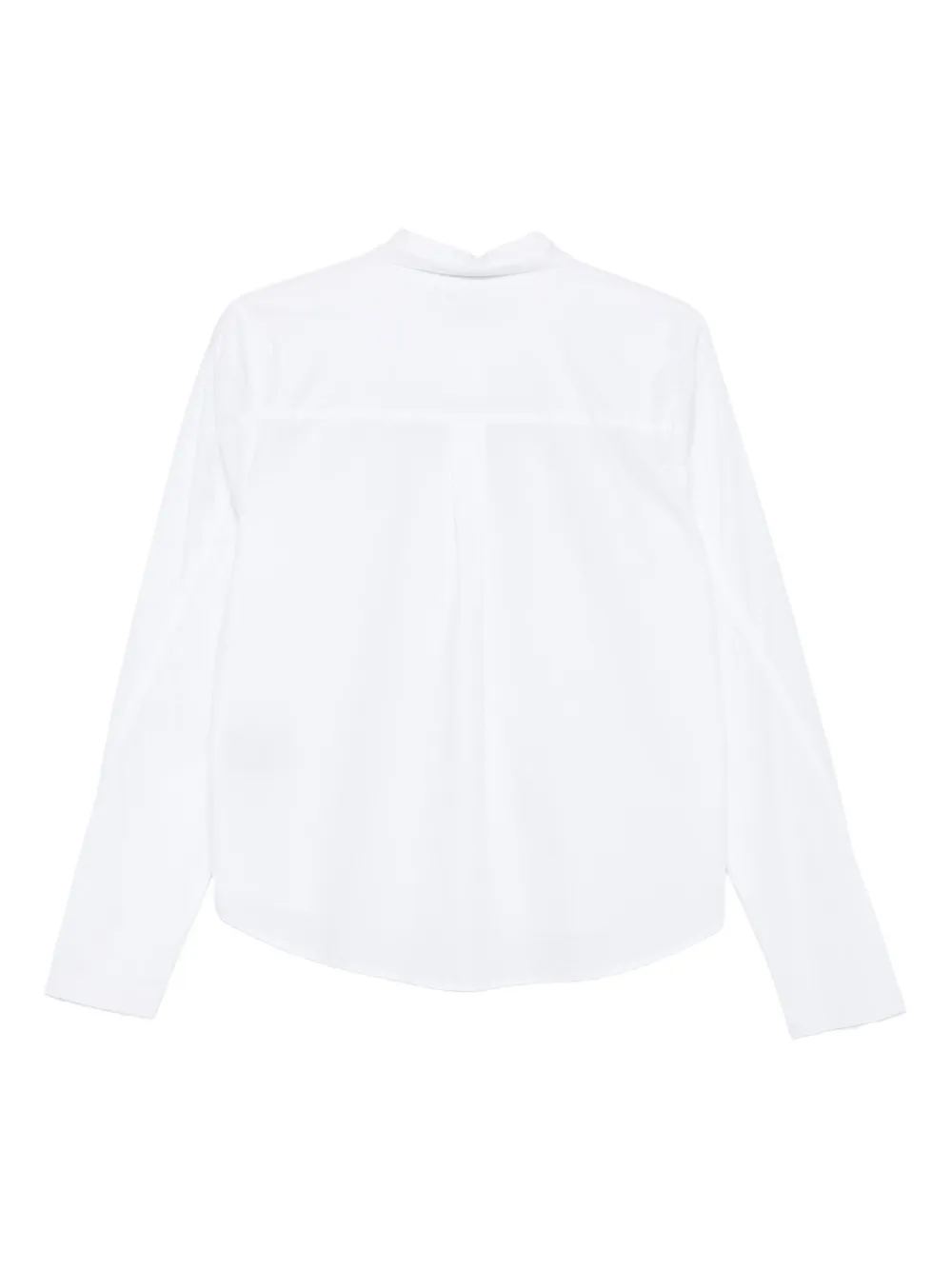Kristensen Du Nord Button-down Cotton Shirt In White