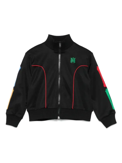 AMIRI KIDS zip-up track jacket