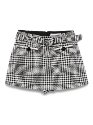 ショートパンツ SELF PORTRAIT Boucle wool skort SELF PORTRAIT(セルフ・ポートレイト) ショートパンツ