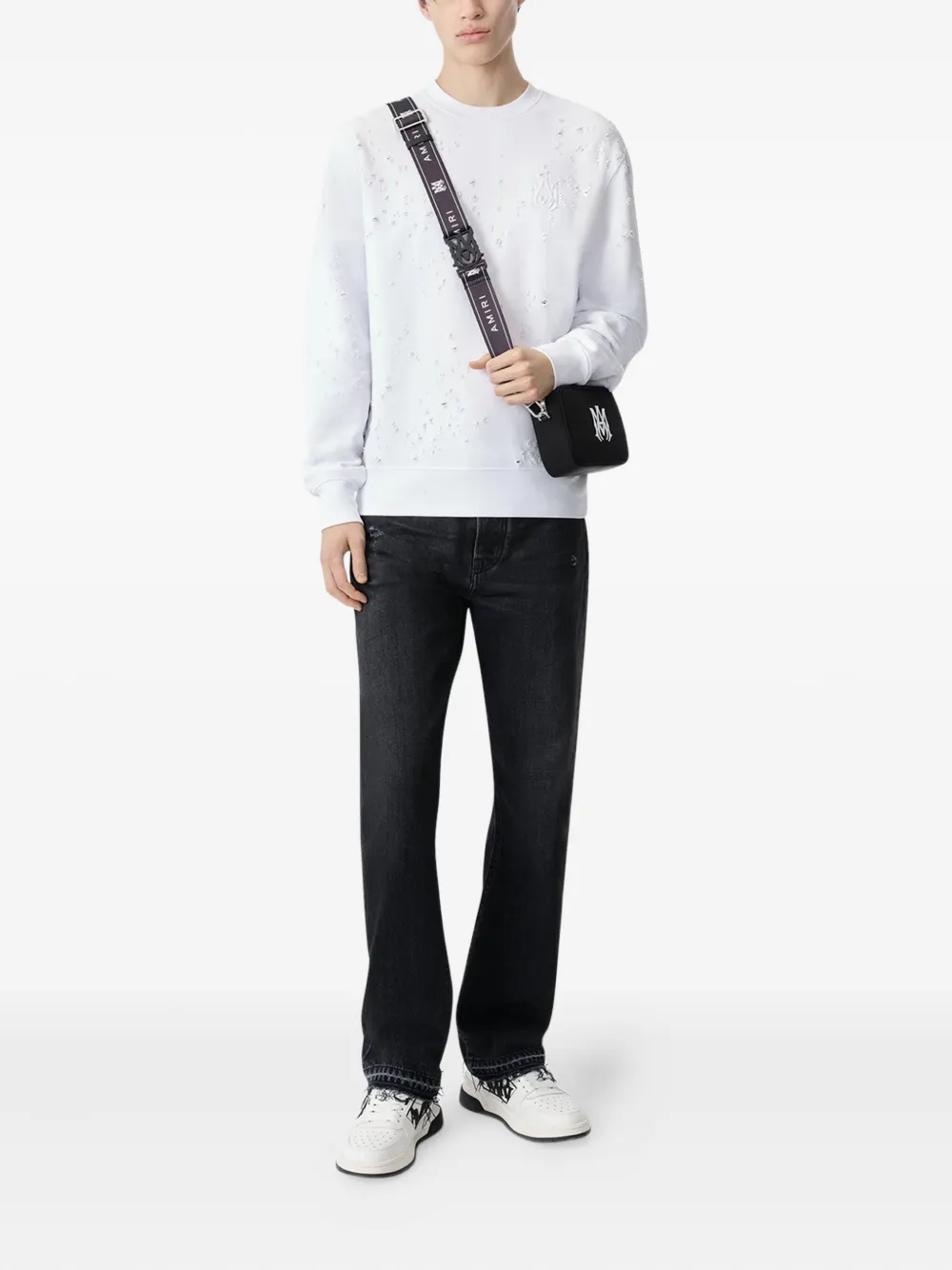 AMIRI logo-print crossbody bag | Image 2
