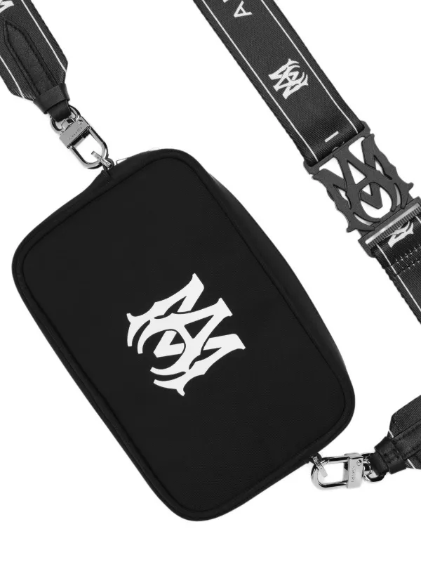 AMIRI  ショルダーバック ロゴ AMIRI ロゴ ショルダーバッグ | ブラック | FARFETCH JP
