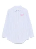 MC2 Saint Barth Kids Snoopy Stripes shirt - Blue
