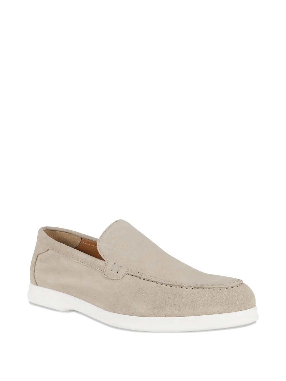 Doucal's suede loafers Neutrals
