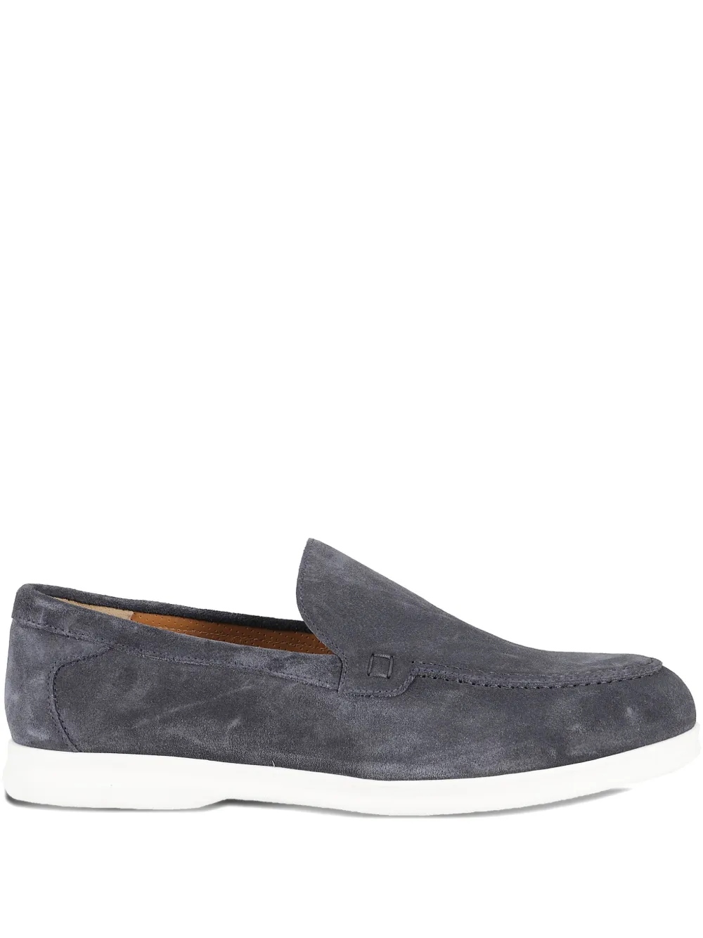 Doucal's suede loafers | Blue | Image 1