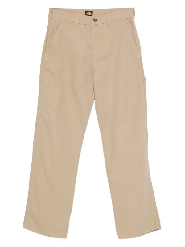 DICKIES Canvas Carpenter Cotton Trousers Neutrals FARFETCH PH