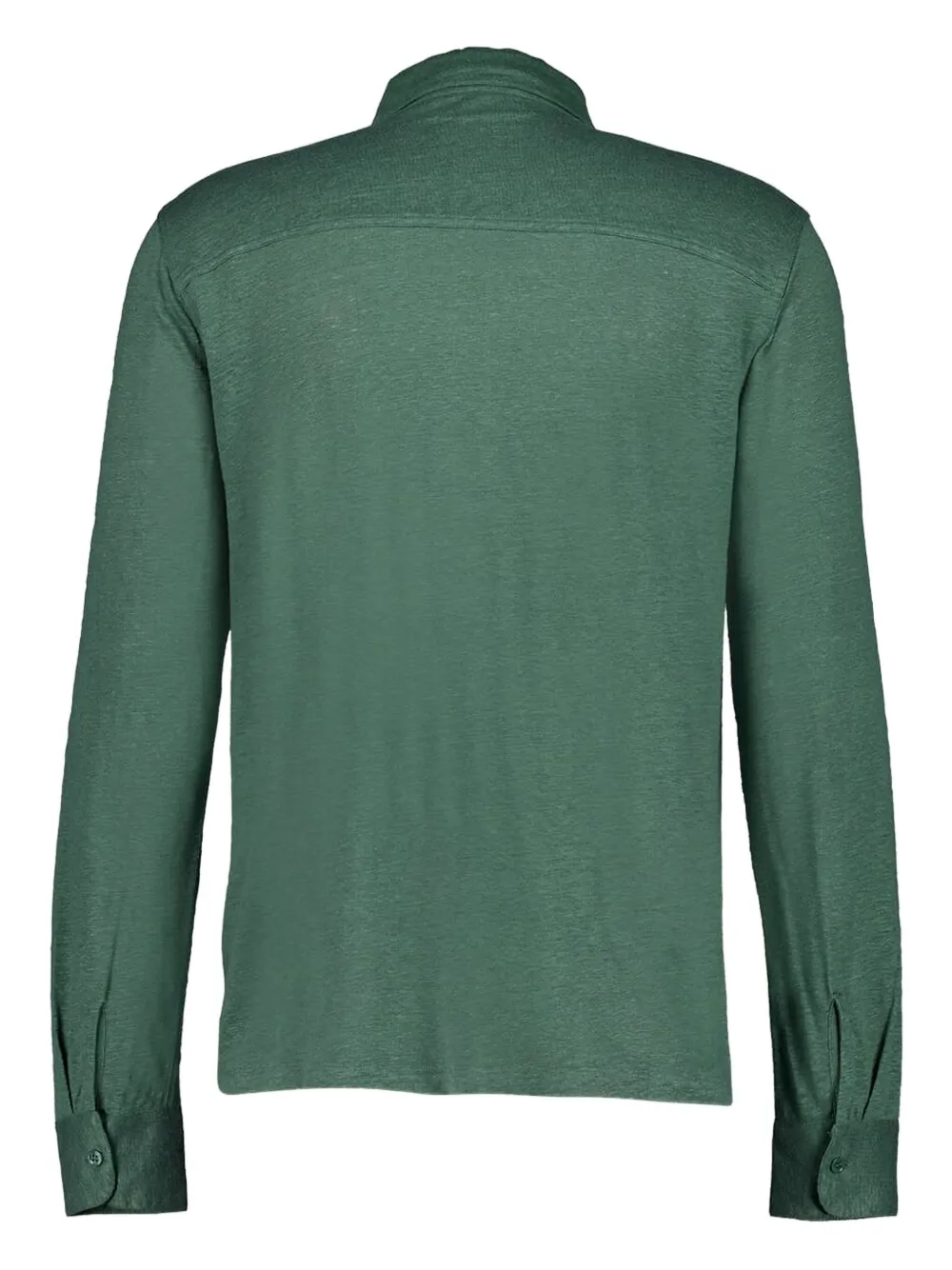 Majestic Filatures Button-up overhemd Groen