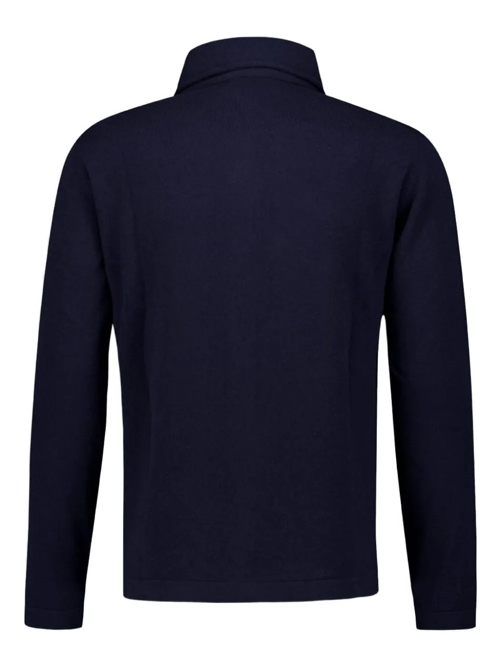 Piacenza Cashmere Overhemd met opgestikte zak en knopen - Blauw