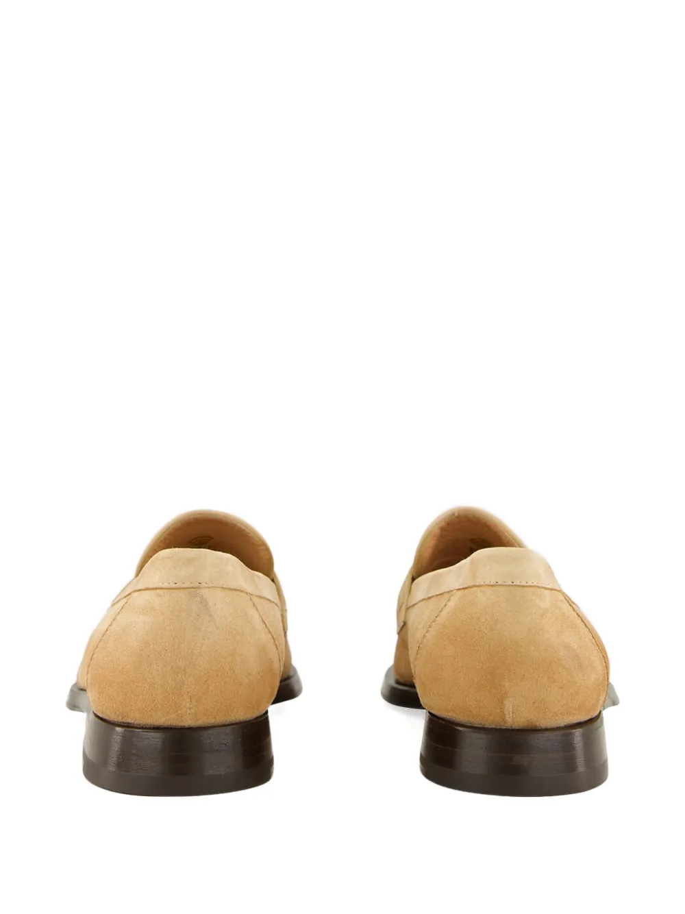 Santoni Suède loafers Beige