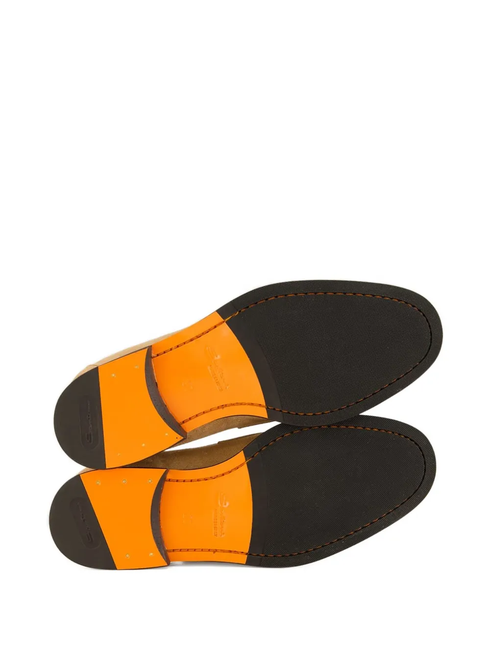 Santoni Suède loafers Beige