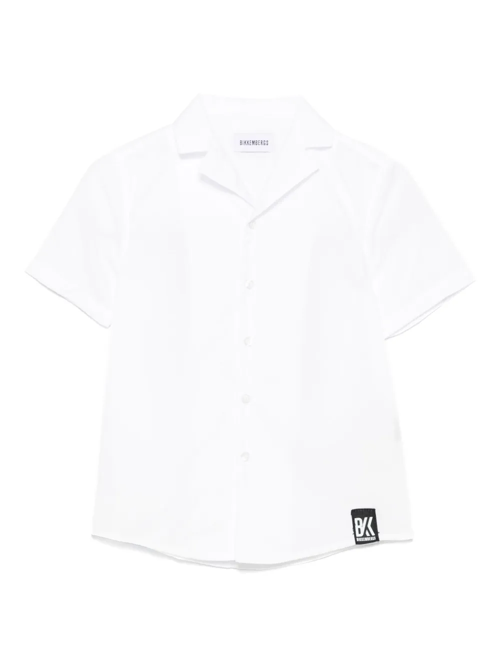 BIKKEMBERGS KIDS short-sleeve shirt - ホワイト BIKKEMBERGS KIDS short-sleeve shirt - ホワイト