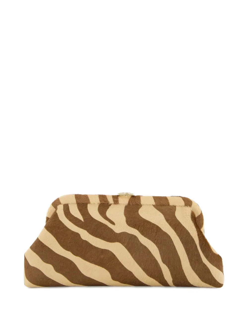 Jimmy Choo mini Skylar shouder-chain clutch bag Bruin