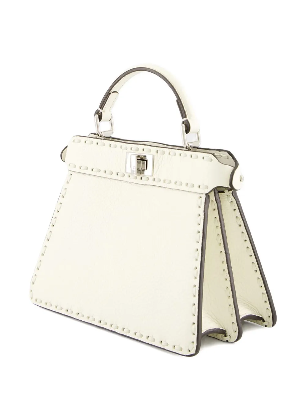 FENDI Peekaboo I See u kleine shopper Wit