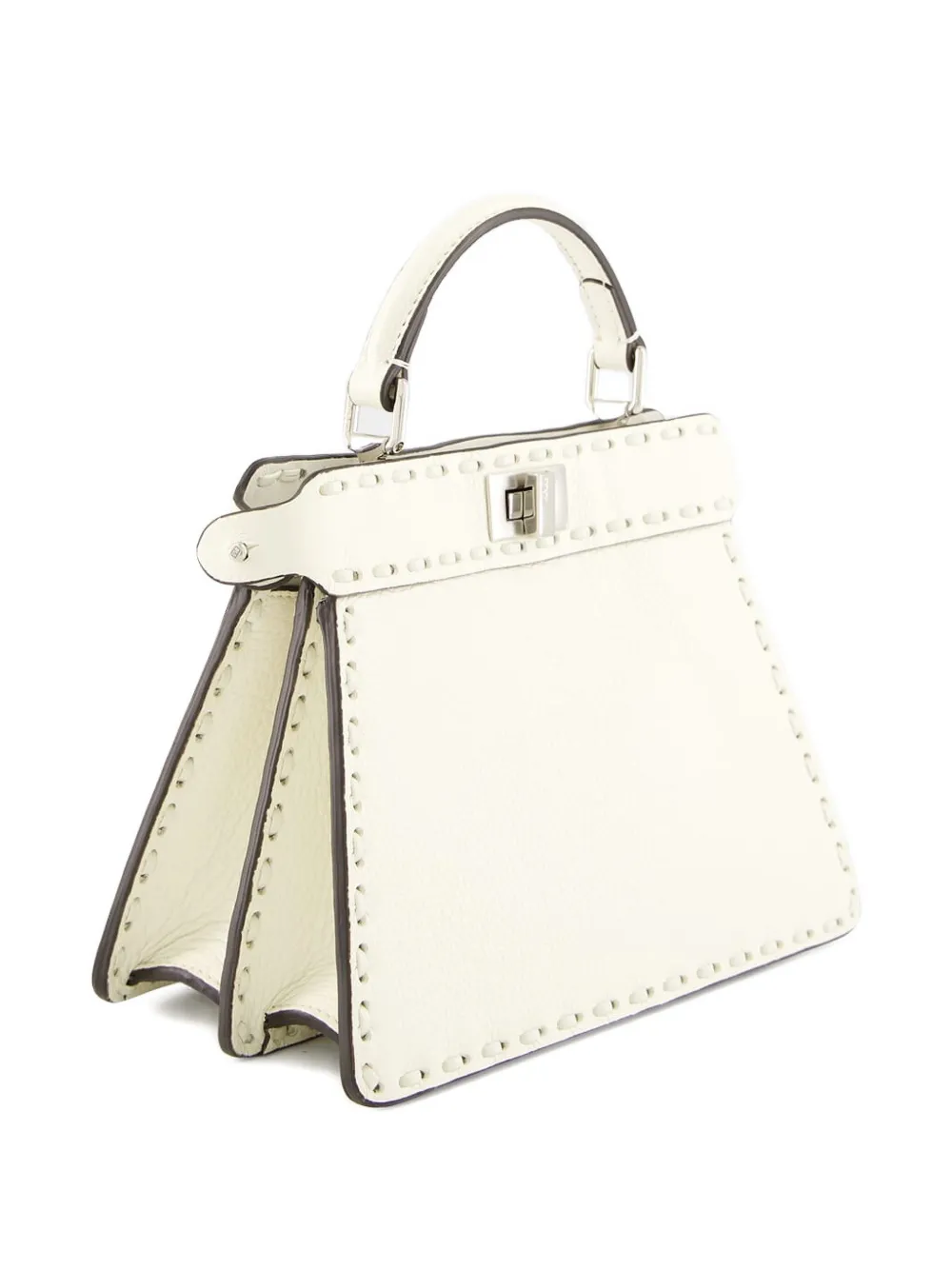FENDI Peekaboo I See u kleine shopper Wit