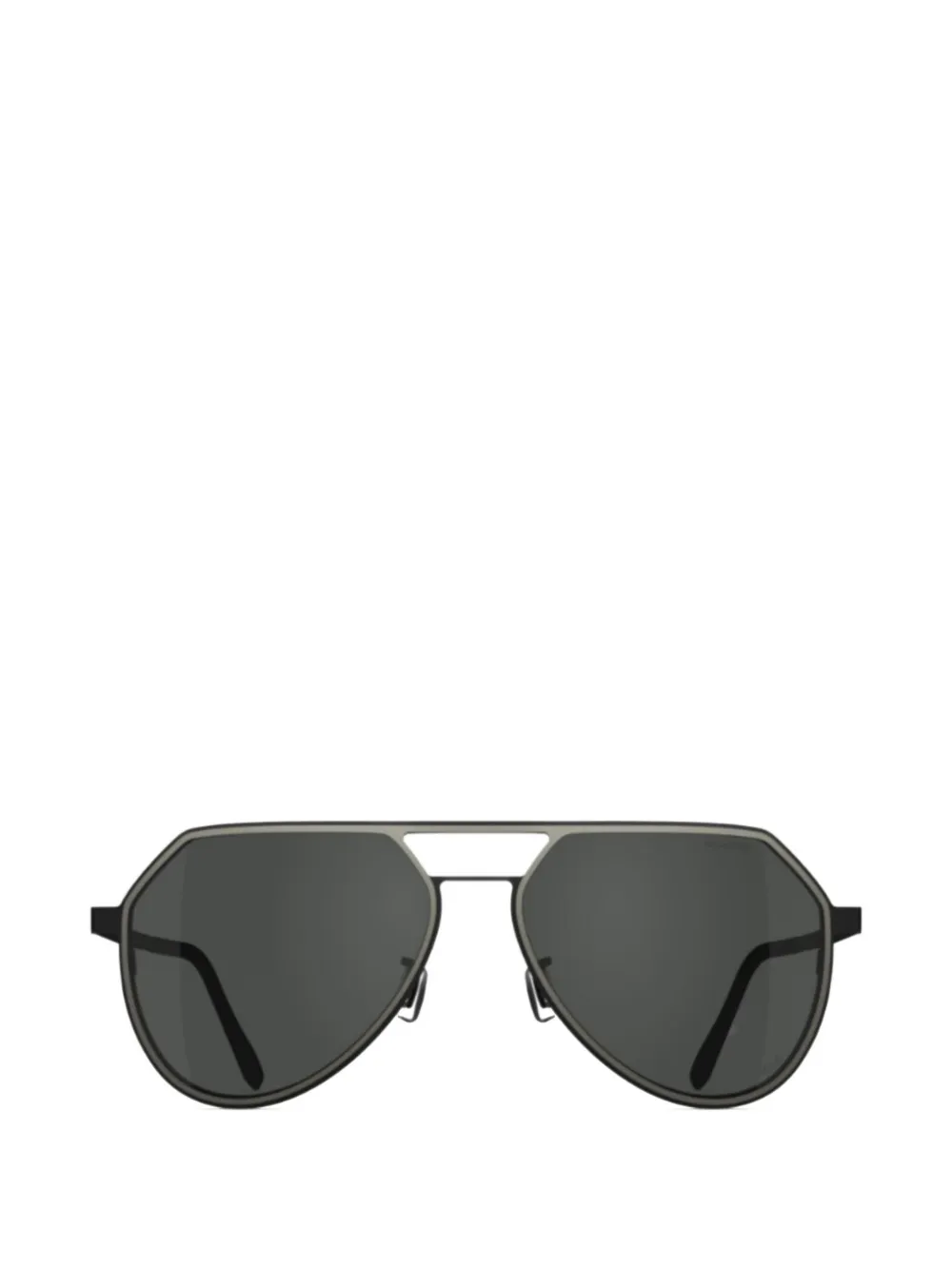 Blackfin geometric-frame sunglasses - Nero