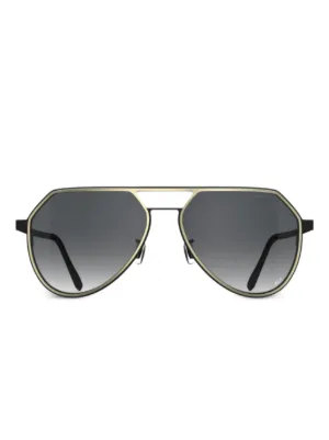 Jean Paul Gaultier The Black 55-3175 ラウンド サングラス Jean Paul Gaultier The Black 55-3175 ラウンド サングラス