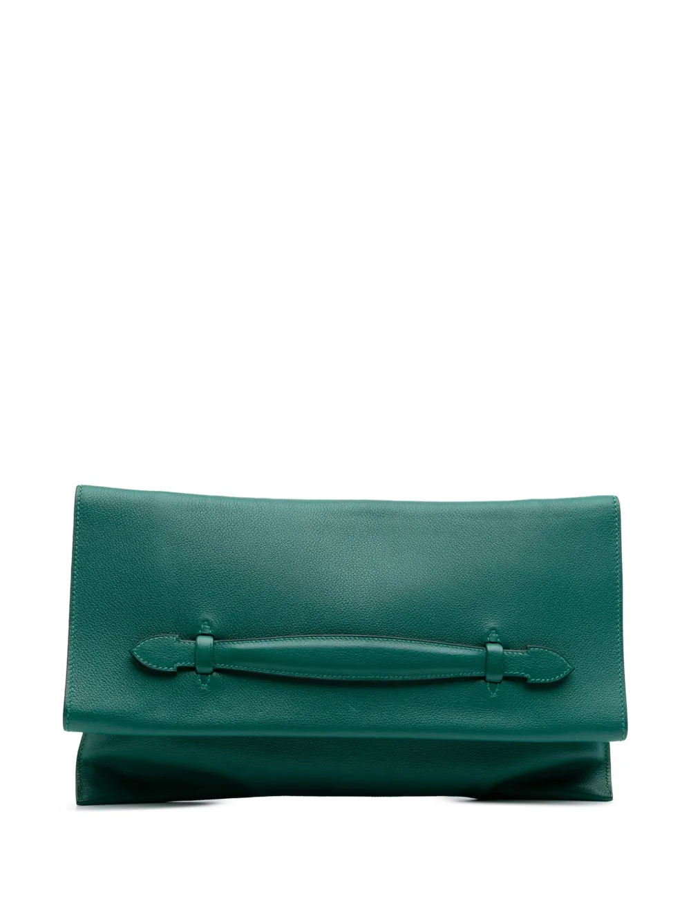 Pre-owned Hermes 2013 Evercolor Pliplat Clutch Bag