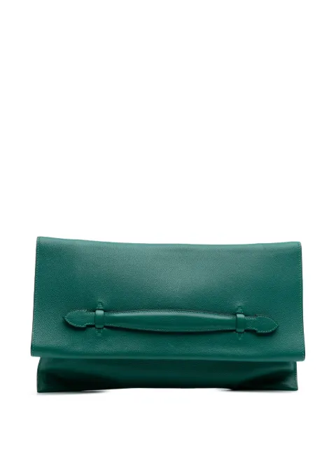 Hermès Pre-Owned 2013 Evercolor Pliplat clutch bag