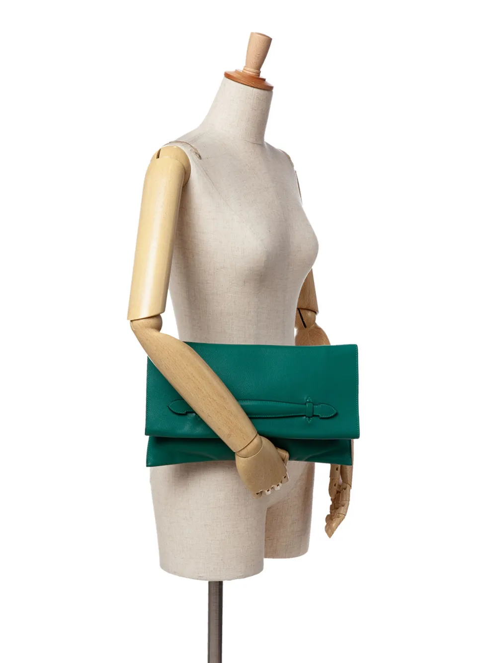 Hermès Pre-Owned 2013 Evercolor Pliplat clutch bag | Pre-Owned | Image 2