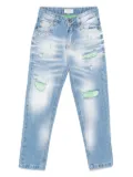 BIKKEMBERGS KIDS ripped jeans - Blue