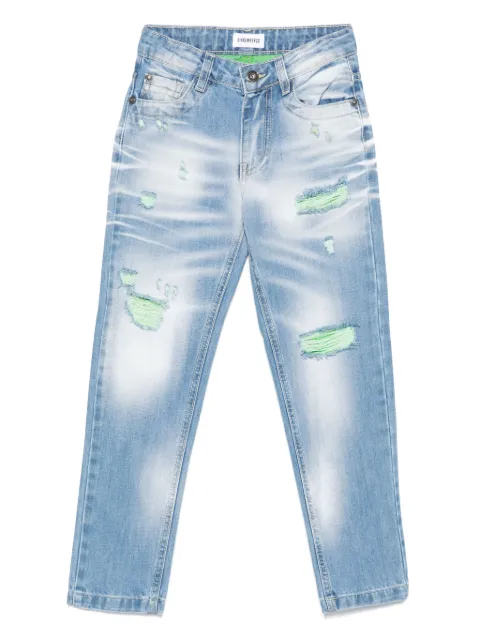 BIKKEMBERGS KIDS jeans rasgados