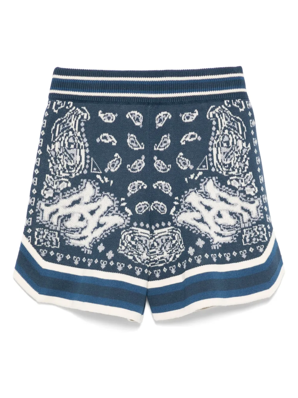 AMIRI KIDS Gebreide shorts Blauw