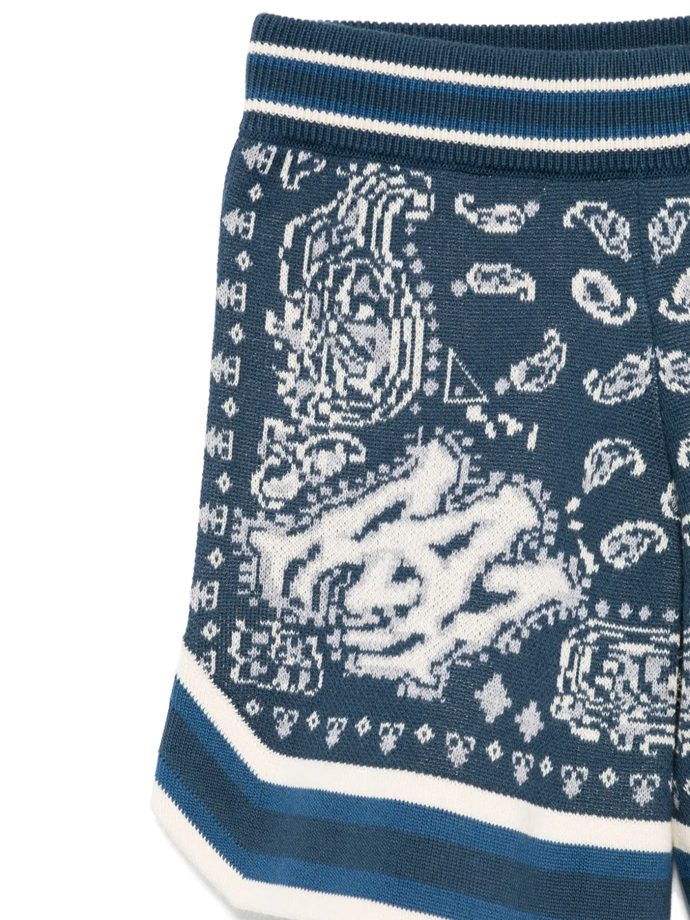 AMIRI KIDS Gebreide shorts Blauw